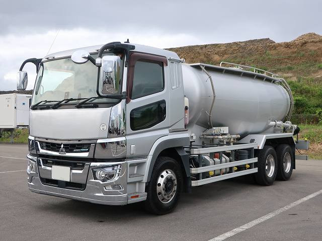 中古トラック 三菱ふそう粉粒体運搬車