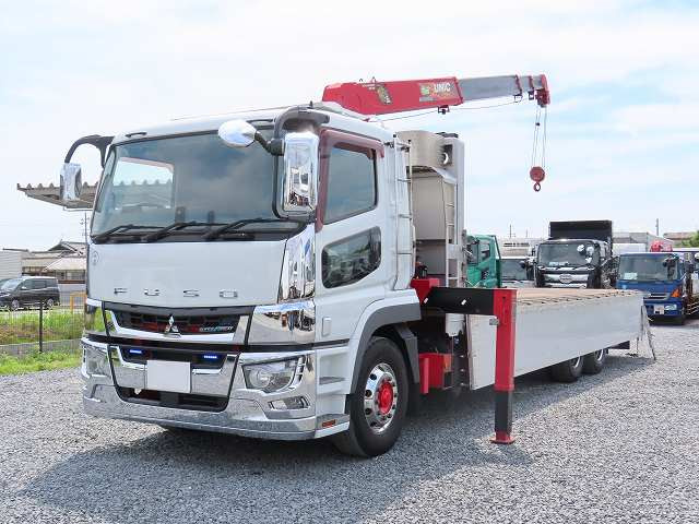 中古トラック 三菱ふそうクレーン付平ボディ #5