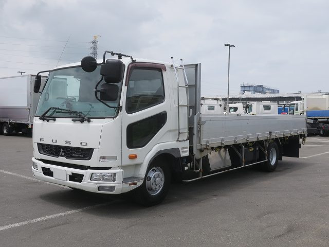 中古トラック 三菱ふそうアルミブロック平ボディ