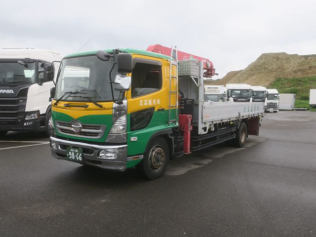日野　クレーン付