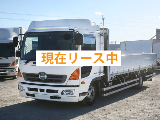 中古トラック 日野 レンジャー 中型平ボディアルミブロック