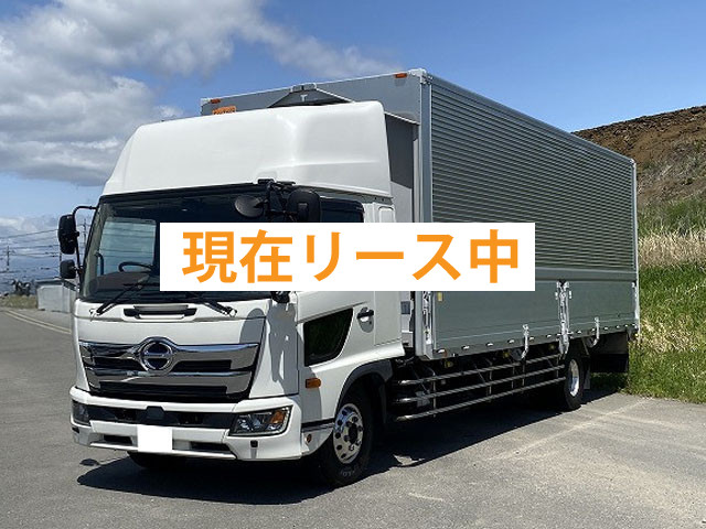 [Vehicle for lease rental only] 2019 Hino Ranger Medium-sized Aluminum Wing 7200 Wide Rear Air Suspension High Roof ★Rakunori Pack installed!★