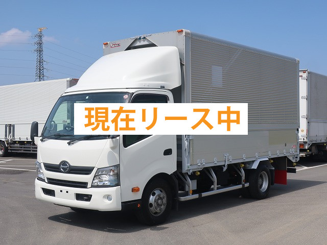 [Lease Rental Only] 2016 Hino Dutro Compact Aluminum Wing Truck with 3.5-ton Load Capacity, Standard Long Length, 222cm Interior Height, 150 HP, Two-Tier Lashing Rails, 150 HP [Eligible for Medium-Duty Truck Licenses (Excluding 5-ton Limited License)]