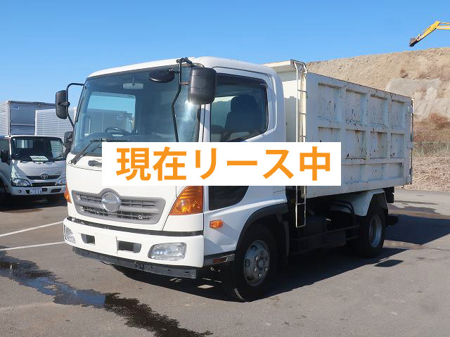 [Vehicles for lease rental only] 2013 model Hino Ranger Medium-sized deep dump truck Shinmaywa No soil or sand allowed 
