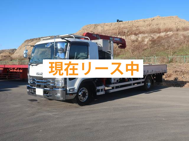 いすゞ フォワードクレーン付平ボディ