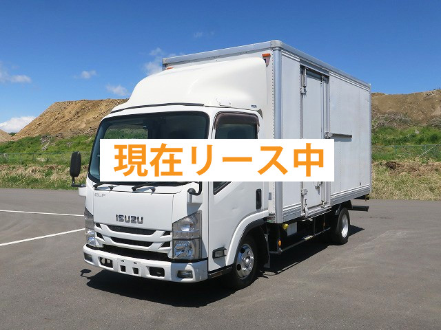 中古トラック いすゞ エルフ 2tアルミバン