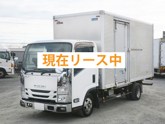 中古トラック いすゞ エルフ 2tアルミバン