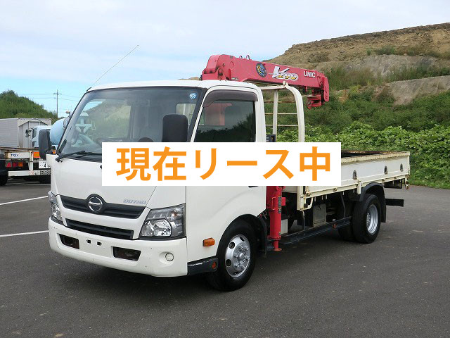 日野 デュトロクレーン付平ボディ