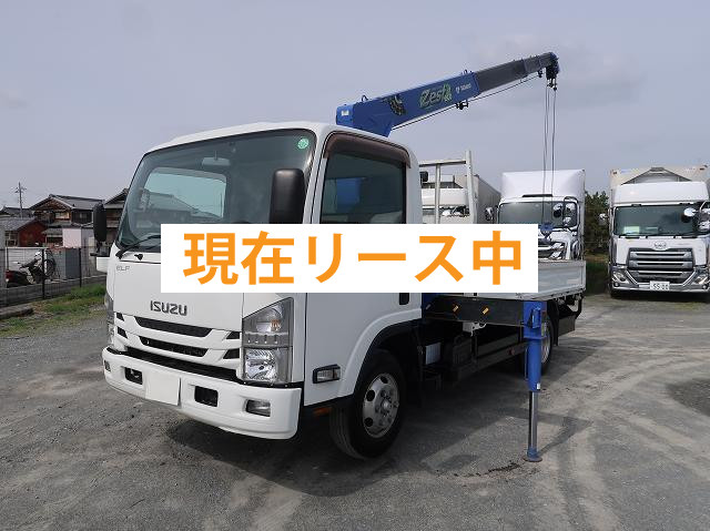 中古トラック いすゞクレーン付平ボディ