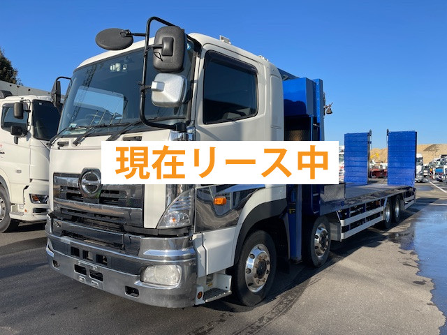 中古トラック 日野クレーン付セルフローダー
