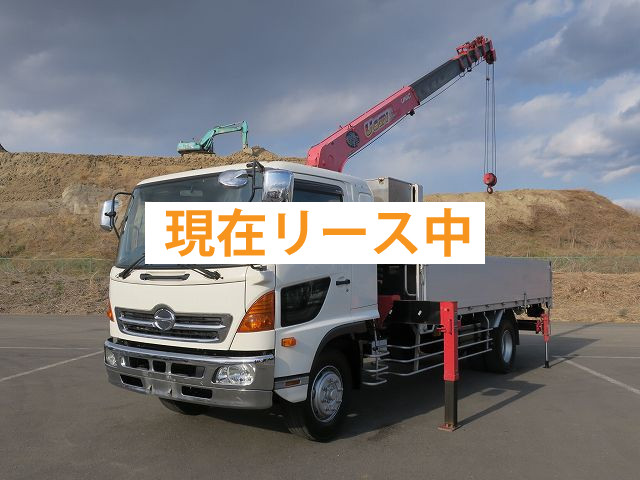 中古トラック 日野 レンジャー 増トンクレーン付平ボディ