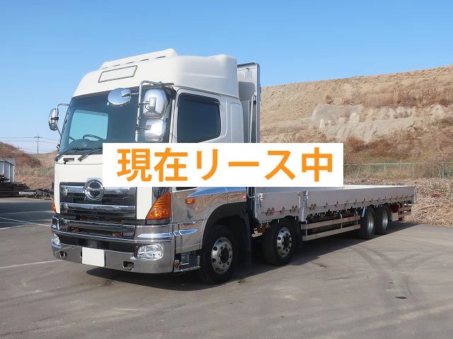 中古トラック 日野 プロフィア 大型平ボディアルミブロック