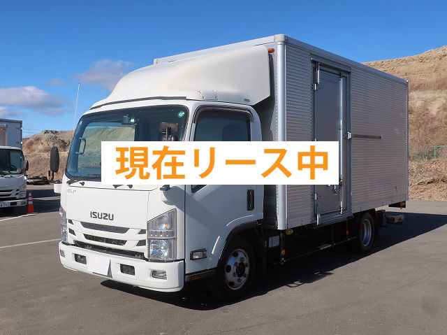 中古トラック いすゞ エルフ 2tアルミバン