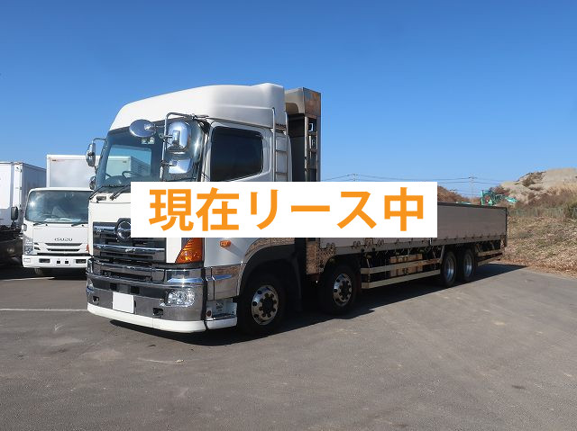 日野 プロフィア平ボディアルミブロック