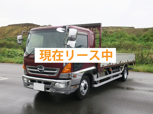 中古トラック 日野 レンジャー 増トン平ボディアルミブロック