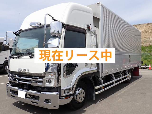 [Lease-only vehicle] 2021 Isuzu Forward Medium-sized Aluminum Wing 6200 Wide High Roof Rear Air Suspension 240 HP