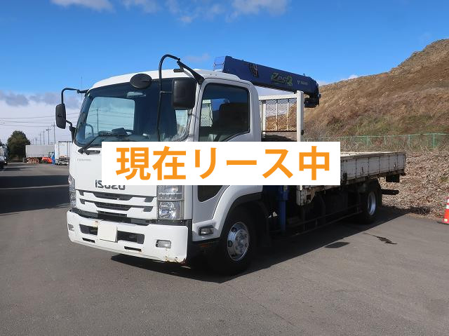 中古トラック いすゞクレーン付平ボディ