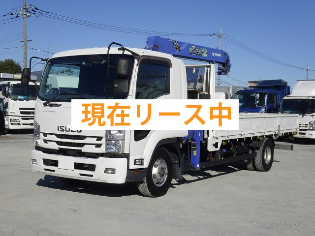 中古トラック いすゞクレーン付平ボディ