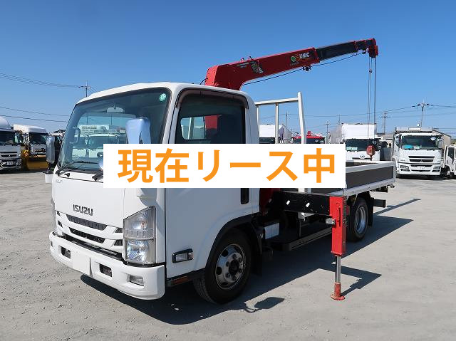 中古トラック いすゞクレーン付平ボディ