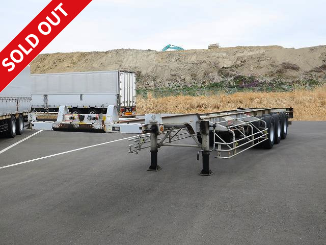 2008 model Nippon Trex 3-axle 40FT marine container chassis Maximum load 30.48t *Inspection valid until July 2013*
