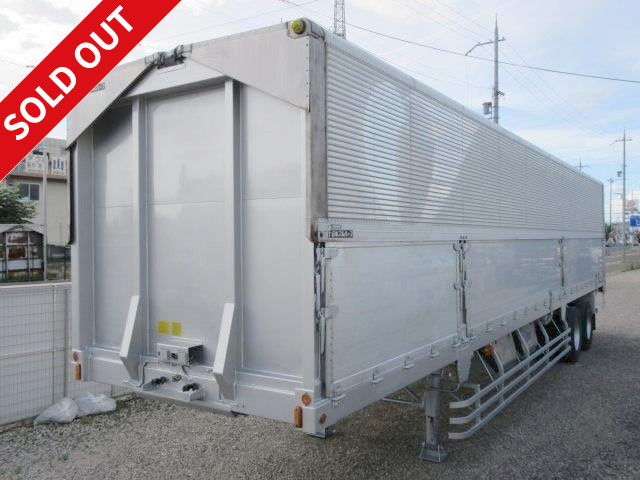 1995 model Nippon Fruehauf 2-axle wing trailer, maximum load 20.1t