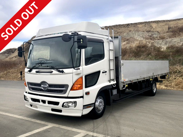 2004 Hino Ranger Medium-sized flatbed aluminum block 6200 wide *Approximately 240,000km on meter*