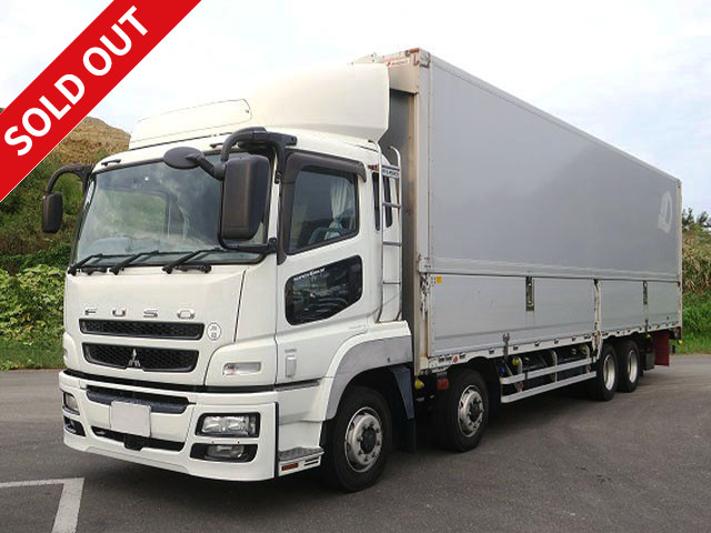 2012 Mitsubishi Fuso Super Great Large Aluminum Wing 4-Axle Low Floor ★MOT valid until January 2015★