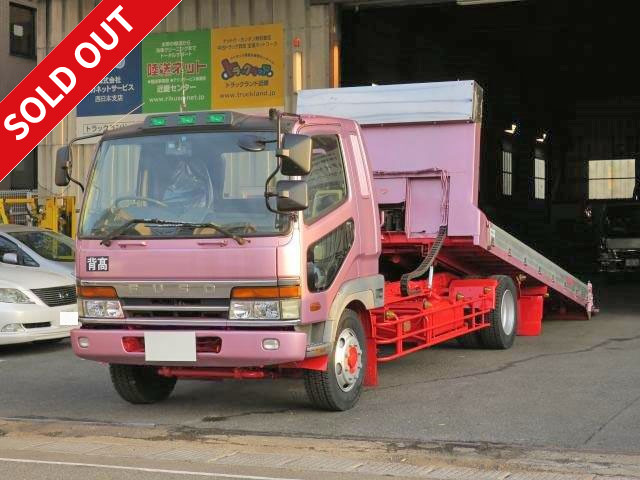 1999 Mitsubishi Fuso Fighter 6t self-loader (vehicle) [winch and radio-controlled] with rear-view camera and ETC