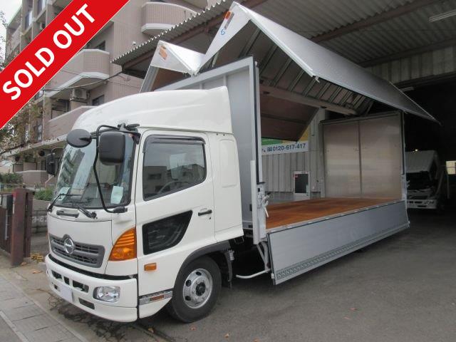 2015 Hino Ranger Aluminum Wing High Roof 6200 Wide