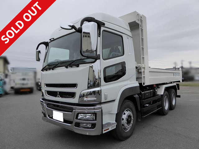 2015 Mitsubishi Fuso Super Great FV60 Series Large High Roof Dump Truck with Far East 5400 Body, Unused!