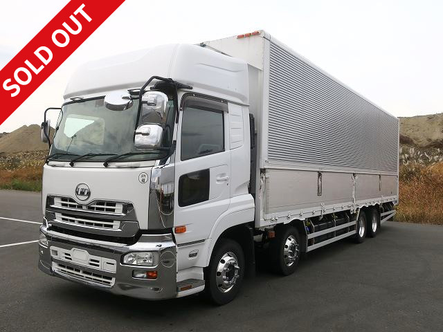 2015 UD Trucks Quon Large aluminum wing 4-axle low floor high roof aluminum wheels ★ Actual mileage 540,000 km! ★