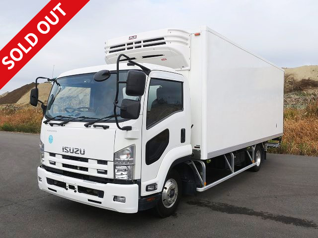 2014 Isuzu Forward medium-sized refrigerated van 6200 wide storage PG, -30 degree setting by Ryohin Heavy Industries, Keystone aluminum wheels ★Approximately 440,000 km on the meter! ★