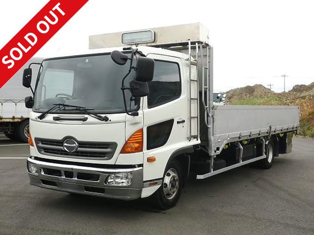 2016 Hino Ranger Medium-sized flatbed aluminum block 3-way opening 6200 wide Rear air suspension 240 horsepower *Approximately 370,000 km on the odometer! *