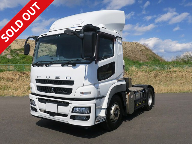 2015 Mitsubishi Fuso Super Great Tractor Head, 5th wheel load 11.5t, 460hp, 130,000km on meter, vehicle inspection valid until July 2013