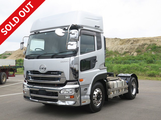 2015 UD Trucks Quon Tractor Head 5th Wheel Load 11.5t 480hp High Roof Aluminum Wheels ★Approximately 360,000km on the odometer! ★