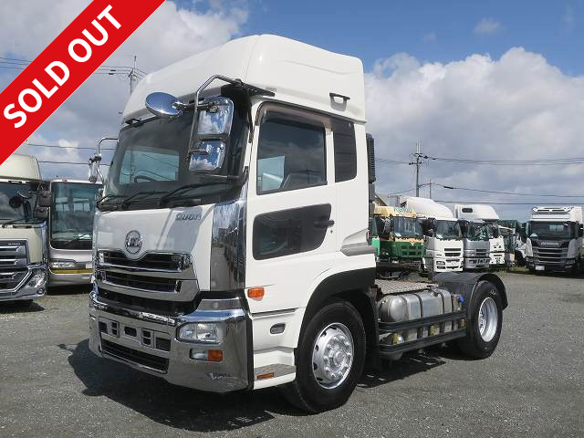 2015 UD Trucks Quon Tractor Head 5th Wheel Load 11.5t High Roof *Approximately 520,000km on meter*