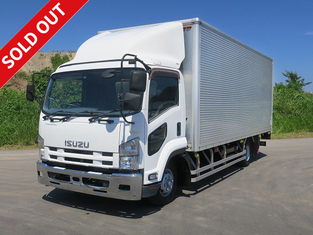 2013 Isuzu Forward Medium-sized Aluminum Van 6200 Wide Combination Gate