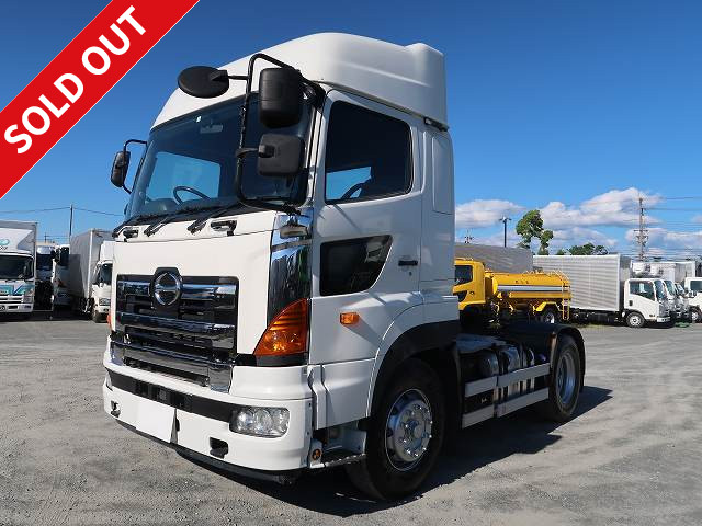 2011 Hino Profia Tractor Head, Sea Container Bundle Relaxation, 5th Wheel Load 11.5t, 410HP, High Roof, Retarder, ★Inspection valid until March 2015★