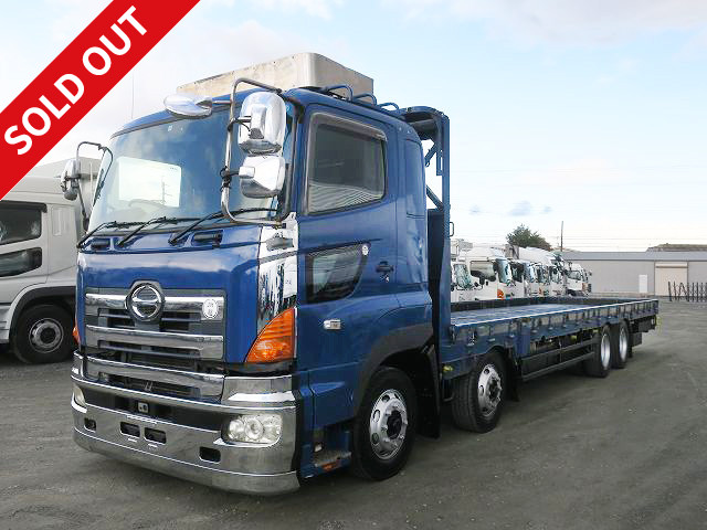 2006 Hino Profia Large flatbed 3-way opening 4-axle low floor All-wheel air suspension Retarder 