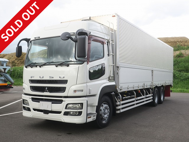 2012 Mitsubishi Fuso Super Great Large Aluminum Wing High Floor 3 Axle High Roof *Actual mileage approx. 590,000km/MOT valid until May 2015*