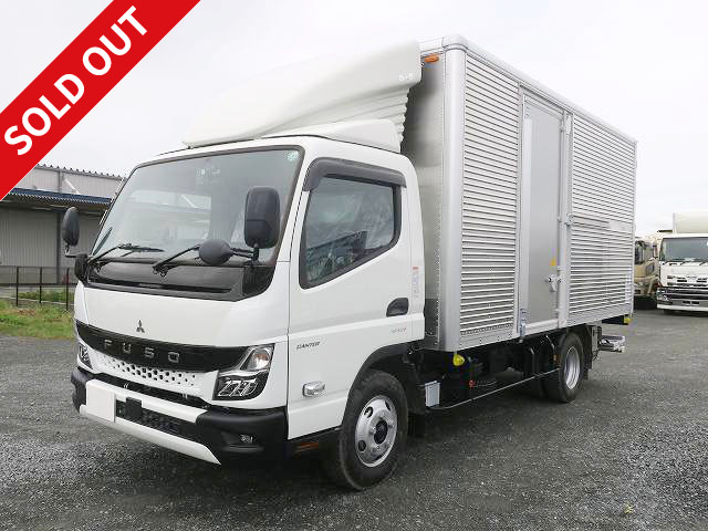 Mitsubishi Fuso Canter 2024 Model 3t Aluminum Van Wide Long Interior Height 208cm Storage PG Left Sliding Door Lashing Rail 2 Tier 150 Horsepower [Semi-Medium License Compatible *Excluding 5t Limited]
