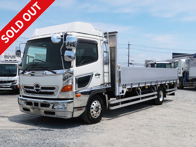 中古トラック 日野平ボディアルミブロック