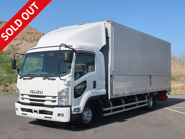 2015 Isuzu Forward, medium-sized aluminum wing, 6200 wide, rear air suspension, 240 horsepower 