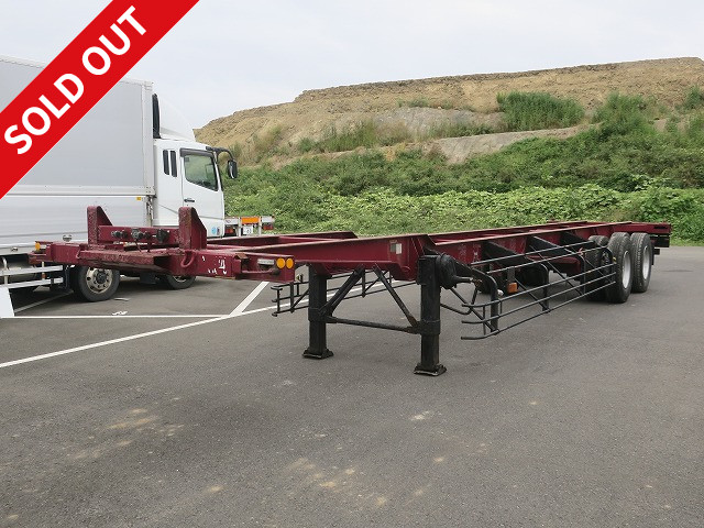 1996 Tokyu 2-axle 40ft marine container chassis Maximum load 24t