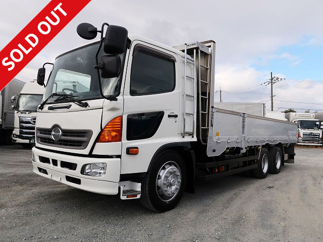 2013 Hino Ranger Heavy Duty Flat Body Aluminum Block 6600 Wide ★Vehicle inspection valid until July 2015★