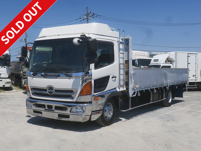 2015 Hino Ranger Medium Flatbed Aluminum Block 6200 Wide 240 HP 