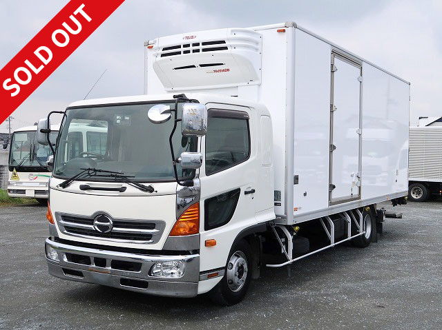 2016 Hino Ranger Medium-sized refrigerated van 6300 wide Storage PG Made by Ryohin Heavy Industries -30 degree setting Left side door Rear wheel air suspension Standby Keystone 240 horsepower 