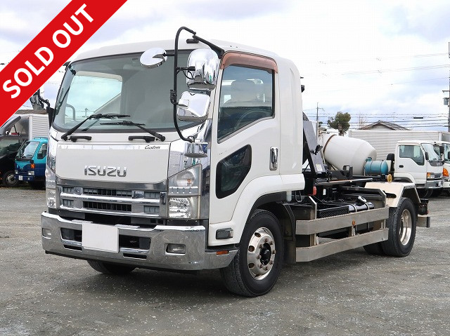 2011 Isuzu Forward, increased tonnage, arm roll, Shinmaywa, 8t load capacity, twin hoist, 240hp, *Actual mileage on meter: approx. 270,000km/Vehicle inspection valid until February 2016*