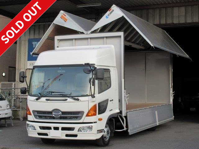 2015 model! Hino Ranger aluminum wing high roof ★6200 wide★
