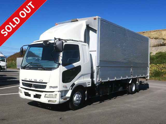 2007 Mitsubishi Fuso Fighter Medium Aluminum Wing 6200 Standard Storage PG ★Approximately 250,000km on the meter★